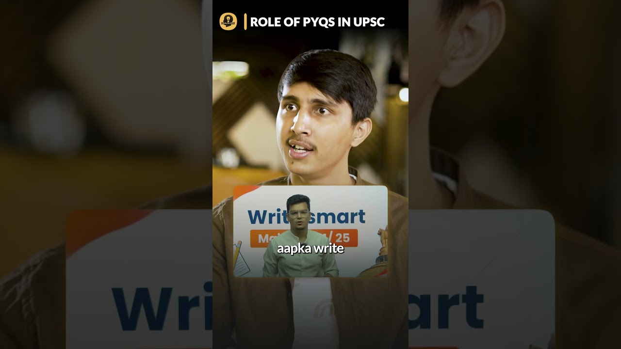Doing PYQs Well, More Than Half The Work For Mains is Done | Abhishek Sharma, AIR 38, UPSC CSE 2024