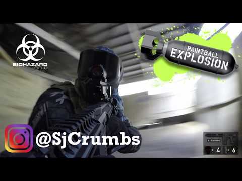 Shooting the new PLANET ECLIPSE Magfed paintball marker- EMEK MG100