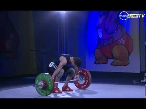 European Youth Weightlifting Championships 2014 Men's 56kg Snatch Part 2