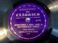 Sometimes I Feel Like A Motherless Child - Marian Anderson Spiritual - 78 rpm