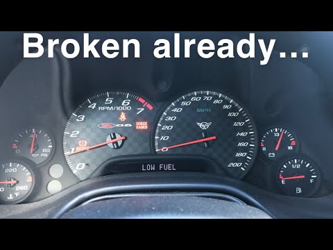 Owned my C5 Z06 for a Week and This S*** Happens (Easy Fuel Gadge Repair)
