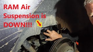 RAM Air Suspension - Part 2 - Replacing the Air Compressor and Air Bags