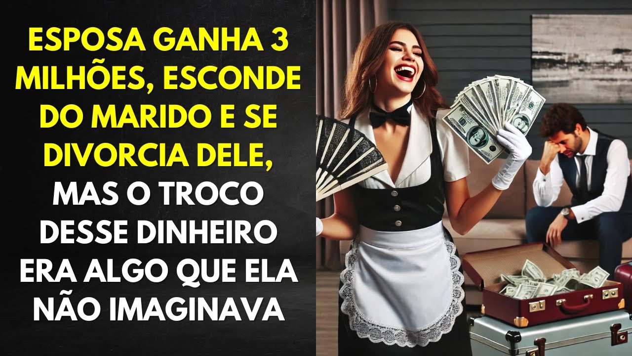 Esposa Ganha 3 Milhões, Esconde Do Marido e Se Divorcia Dele e Se Arrepende