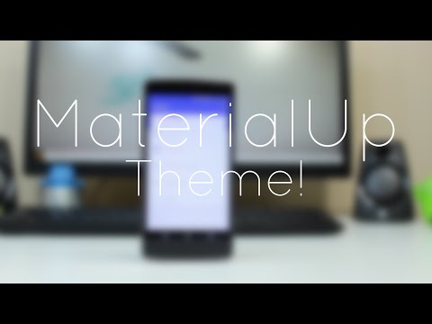 MaterialUp theme! CM12 - CM13 Video