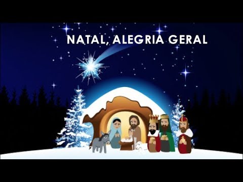 Natal alegria geral - Playback com letra