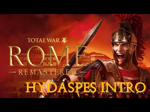 The battle of River Hydaspes Cutscene - Total War: Rome Remastered (Alexander)