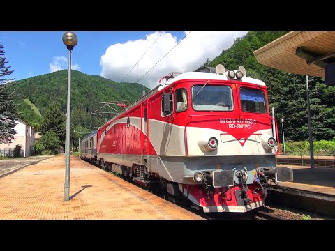 Vienezele  347-2 Viena-București Nord  și 346-1 B.Nord-Viena  la Sinaia -22.07.2021