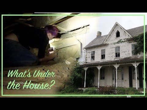 What's Under the Abandoned House? | Creepy Crawlspace Exploring