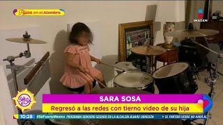 ¿El talento de José José lo heredó su nieta, hija de Sara Sosa? | Sale el Sol