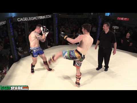 Martin Kelly vs Sean Boyd - Cage Legacy Kickboxing 1