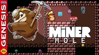Miner Mole (Sega Genesis | Mega Drive) Homebrew - Demo