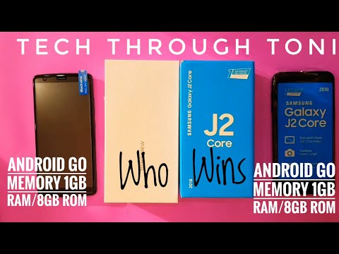 Samsung Galaxy J2 Core vs Blackview A20