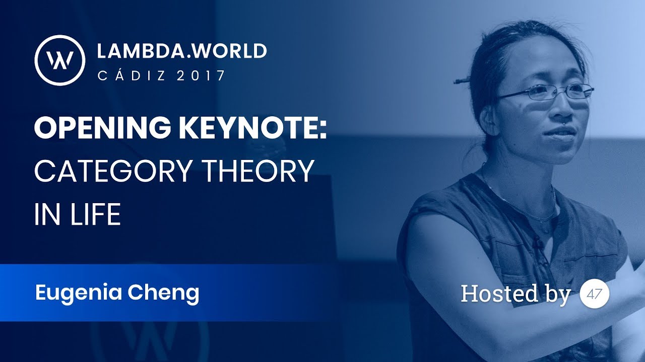Category Theory in Life - Eugenia Cheng