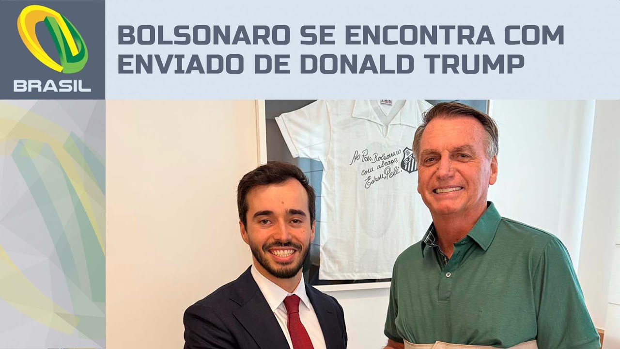 Bolsonaro se encontra com enviado de Donald Trump para discutir "ameaças à democracia" no Brasil