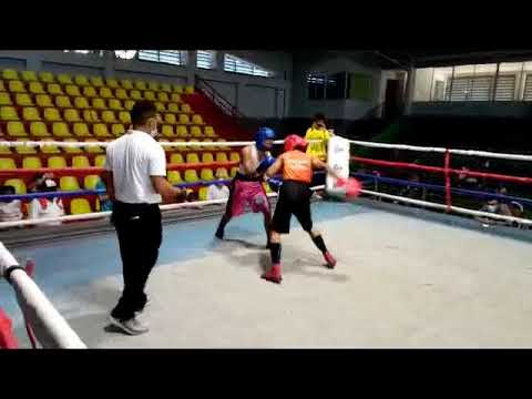 Jefferson Aguirre vs Angelo Murillo, miércoles 19 de mayo de 2021. 112 libras, gimnasio Nicarao.