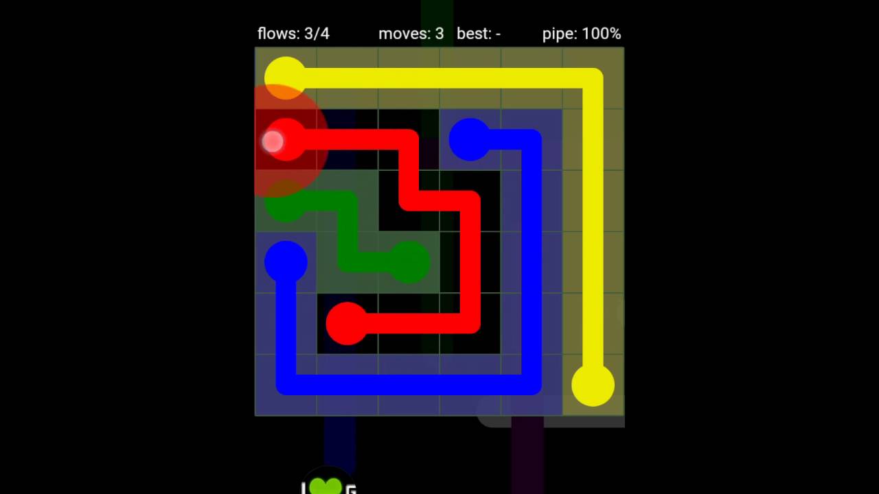Flow Free - 6 x 6 Mania - All 150 levels in one run!