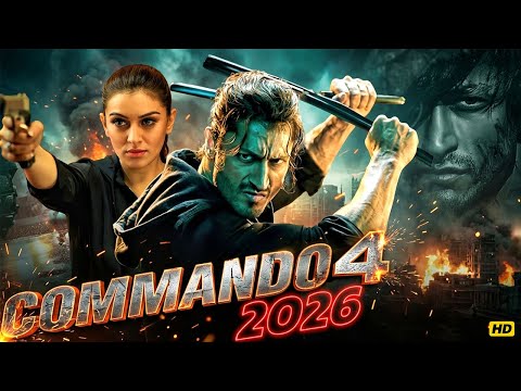 Commando 4 New Hindi Movie 2026 | Vidyut Jammwal & Adah Sharma | Full Action Blockbuster