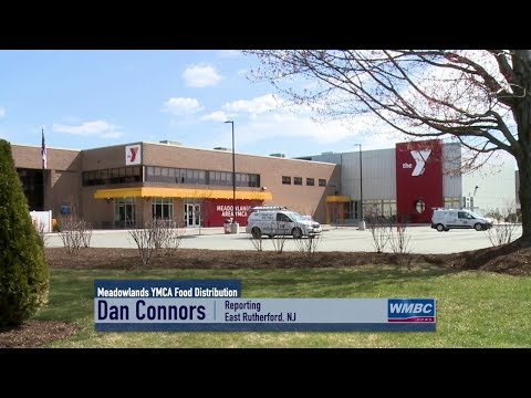 NJ East Rutherford Meadowlands YMCA Food Distribution