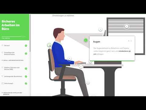 Online Arbeitsschutz Unterweisung: Sicheres Arbeiten im Büro