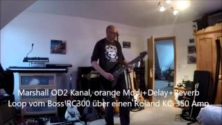 Video thumbnail for Harley Benton R-458 BK Progressiv Series 8 Saiter Gitarre by Bullebax