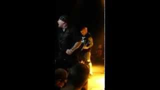 AGNOSTIC FRONT - live CRUCIFIED + Never walk alone w. TonyColdside @ , Genk Belgium 4-10-2015