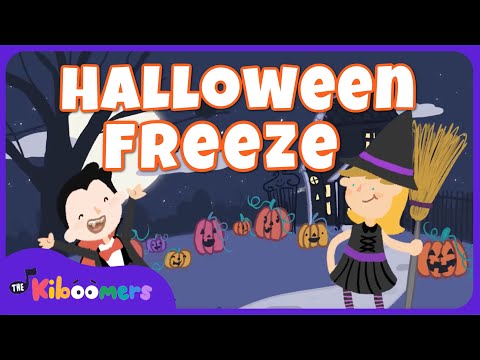 Halloween Freeze Dance for Children | Freeze Dance Music That Stops | Dance Songs for Kids