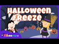 Halloween Freeze Dance - The Kiboomers Halloween Song - Circle Time Game