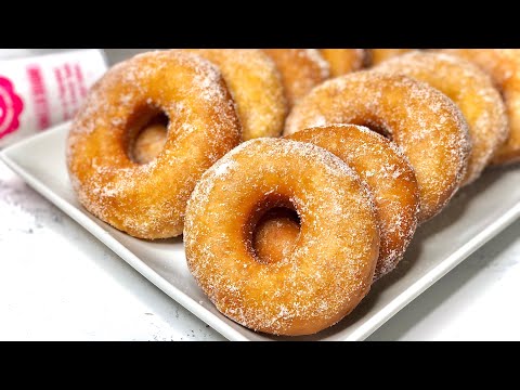 SOFT AND FLUFFY HOMEMADE DOUGHNUT RECIPE || LATIFAHCOOKS