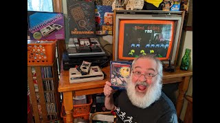 Space Armada - First Try at 54 Years Old - Intellivision - Space Invaders - Retro Video Game
