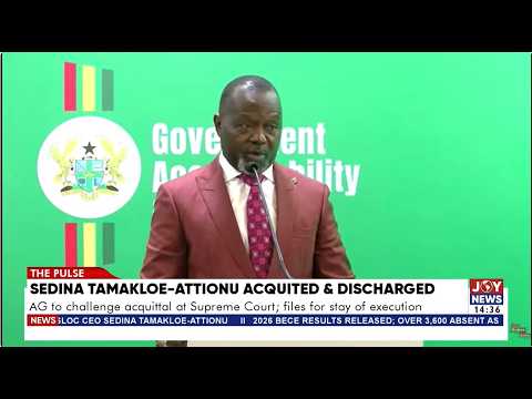 Attorney General Heads to Supreme Court to Block Sedina Tamakloe's Release | 30-07-2026