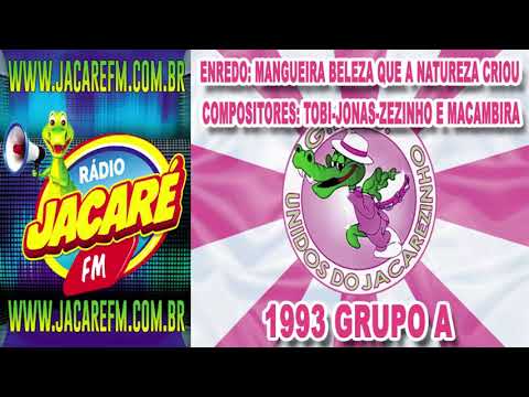 UNIDOS DO JACAREZINHO 1993 MANGUEIRA BELEZA QUE A NATUREZA CRIOU