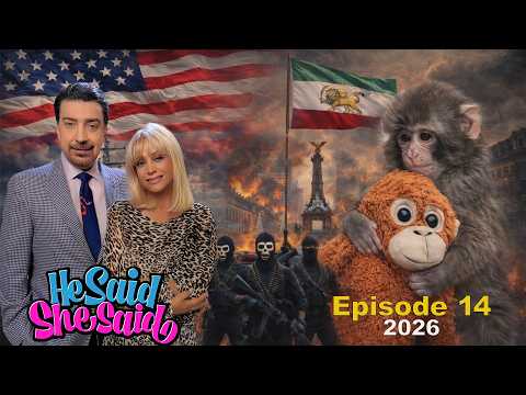 He Said She Said Episode 14 with Alireza Amirghassemi and Vida Heravi -Tapesh TV  February 25,  2026
