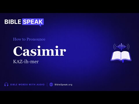 How to Pronounce Casimir video thumbnail