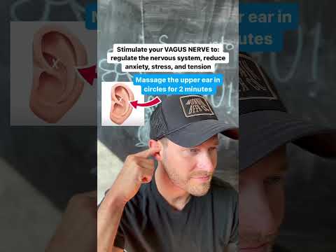 Vagus nerve massage for stress and anxiety RELIEF