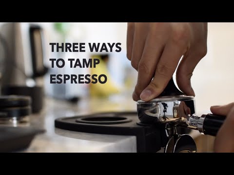 The TOP Three Tamping Methods used by Professional Baristas