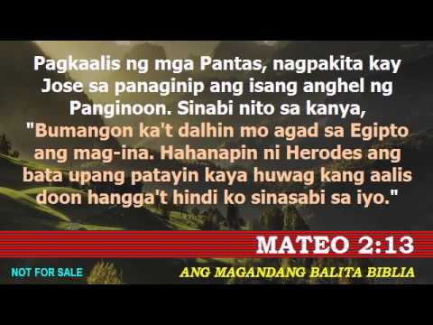 Magandang Balita Biblia - Mateo 2