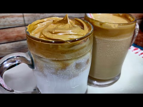 Frothy Coffee Recipe at Home | Dalgona coffee 2 ways | Easy creamy cold coffee