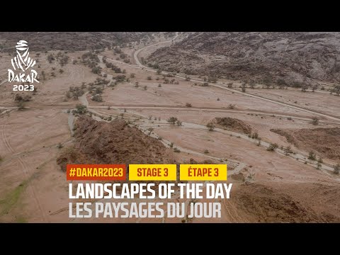 Landscapes of the Stage 3  - #Dakar2023