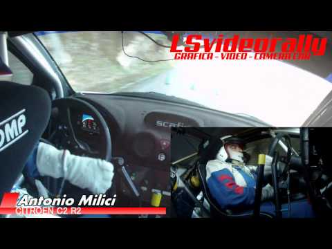 CAMERA CAR A.Milici al 2°Slalom Val di Sant'Angelo ©LSvideorally