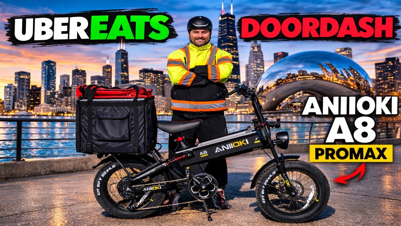 Can I Make $100 Delivering in Chicago? Uber Eats & DoorDash on my new bike!