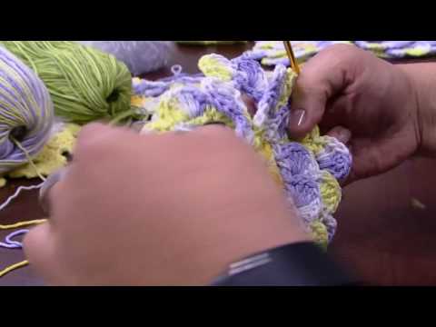 Mulher.com - 08/05/2016 - Crochet dahlia flower - Marcelo Nunes PT2