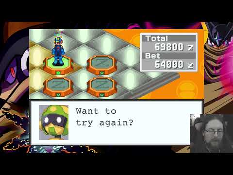 Megaman Battle Network 3 - Legacy Collection Gamble Manip w/o eyes