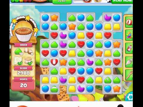 Cookie Jam Level 96 no booster 2 stars