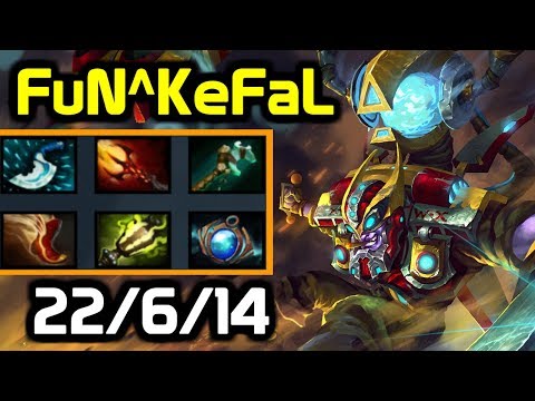From SuperHard Early game to Ownage - FuN^KeFaL Tinker full gameplay w/ Gorgc Gyro vs Funn1k MK