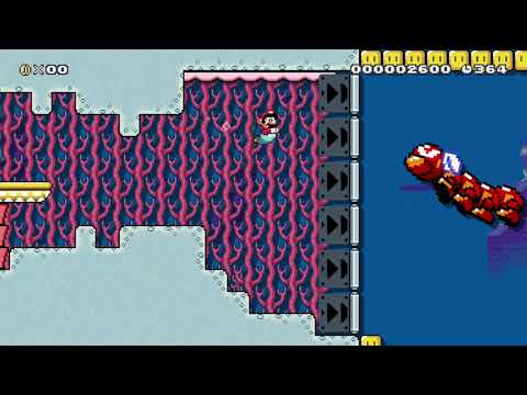 Aggressive Wiggler's Kingdom by Palwanda 🍄 Super Mario Maker #aln