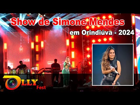 Show de SIMONE MENDES em Orindiúva/SP.