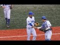 横浜DeNAベイスターズ2軍 加賀繁投手 ファーム最終登板風景20180930横須賀スタジアム最終戦