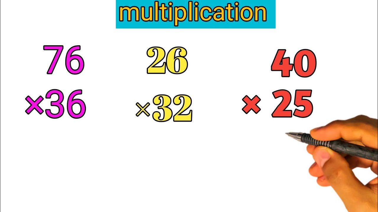 Basic Multiplication Worksheet | Basic Multiplication | Basic MultiplicationExam| @edukinowteach