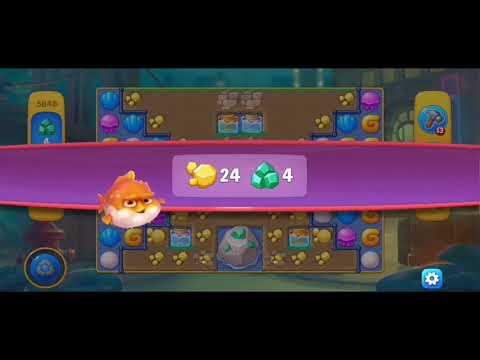 Fishdom 5846 Hard Level - NO 💣🧨💥