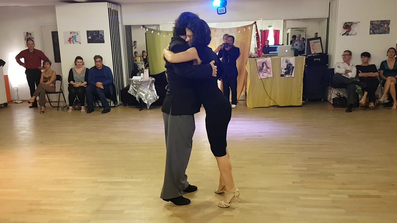 Céline Giordano & Alexis Quezada _
Démo 2/4 @  Esta Noche de Luna _ Paris _ DJ   Prasenjit Saha